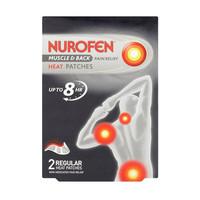 Nurofen Muscle Heat Patch Regular 2 Each