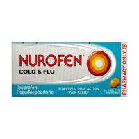 Nurofen Cold & Flu Tablets Non Drowsy