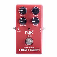 NUX HG-6 High Gain Distortion Guitar FET Simulate Distortion / Overdrive Effect Pedal