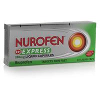 nurofen ibuprofen express liquid 10pk