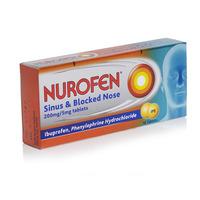 nurofen blocked nose and sinus relief 16pk