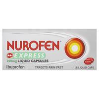 Nurofen Ibuprofen Express 16pk