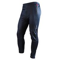 Nuckily Cycling Pants Men\'s Bike Pants/Trousers/Overtrousers Bottoms Thermal / Warm Wearable Breathable Spandex Polyester Fleece Solid