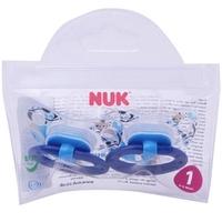 NUK Fox Silicone Soother Size 1 Blue