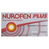 Nurofen Plus Ibuprofen & Codeine 24 Tablets