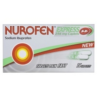 nurofen express 256mg caplets 16 caplets