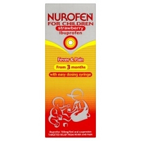 Nurofen for Children Strawberry Ibuprofen 200ml