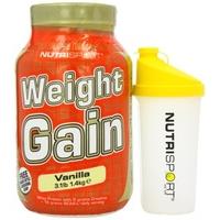 nutrisport weight gain vanilla 1400g 1 x 1400g