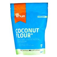 nua naturals organic coconut flour 250g