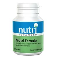 nutri advanced nutri female 60 tablets