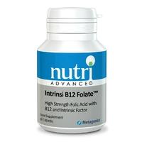 nutri advanced intrinsi b12 folate 60 tablets