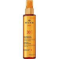 Nuxe Sun Tanning Oil For Face and Body SPF 30 150ml