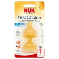 NUK First Choice Latex Size 1 Large Feed