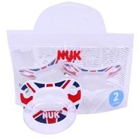 nuk union jack soother size 2