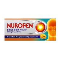 Nurofen Sinus Pain Relief 200mg/5mg Tablets 16 tablets