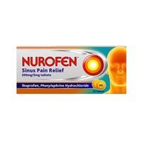 nurofen sinus pain relier 200mg5mg tablets 16 tablets