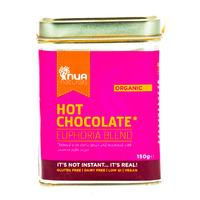 nua naturals organic hot chocolate euphoria blend 150g