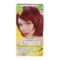 nutrisse nourishing color creme 66 true red 1 application hair color