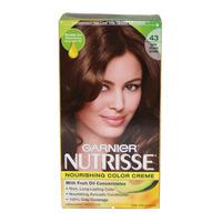 Nutrisse Nourishing Color Creme #43 Dark Golden Brown 1 Application Hair Color