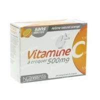 nutrisant vitamine c 500mg chewable 24 st chewing tablets