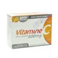 Nutrisanté Vitamine C 500mg Effervescent 24 St Effervescent tablets