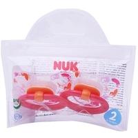 NUK Cat Silicone Soother Size 2 Pink
