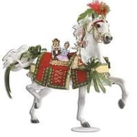 Nutcracker Prince Holiday Horse by Reeves