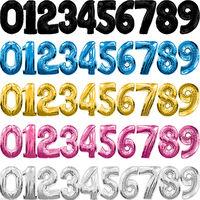 Number 8 Giant Silver Balloons -...