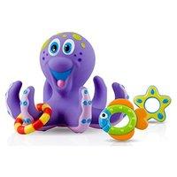 nuby octopus floating bath toy multi coloured