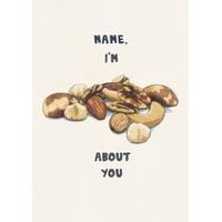 Nuts | Valentines card | RC1172
