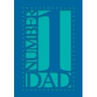 Number 1 | Fathers Day Card