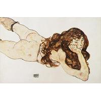 Nudo di Ragazza By Egon Schiele