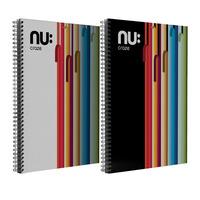 Nuco NU003341 Craze PP Notebook 80gsm 160 Pages A4