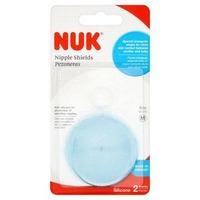NUK Silicone Nipple Shields - pk 2 with holder