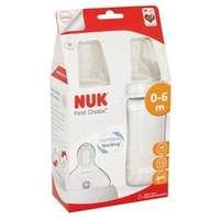 nuk first choice 300ml bottle with silicone teat pack 2