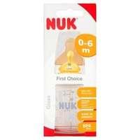 Nuk First Choice Glass Bottle 120ml With Latex Teat