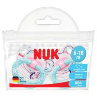 NUK Happy Days Silicone Soother Size 2 Pink