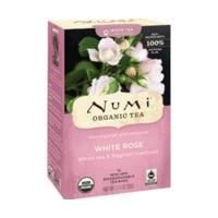 numi organic tea white rose 16 bags