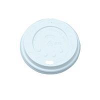 Nupik-Flo White Sip-Through Lids 9oz Pack of 100 HVSWPA08