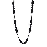 Num Num Hannah Teething Necklace in Black