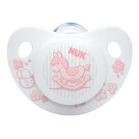 NUK Rose and Blue Soother Size 2 6-18 Months in Rose