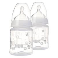 NUK First Choice 150ml Bottle Silicone Teat Pack of 2