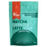 nua naturals matcha green tea latte unsweetened organic 50g