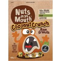 nuts in ya mouth raw granola coconut crunch 450g