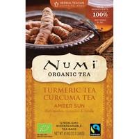 Numi Amber Sun Turmeric Tea (12 bags)