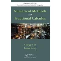 numerical methods for fractional calculus chapman hallcrc numerical an ...