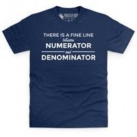 numerator versus denominator t shirt