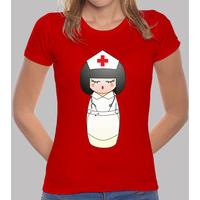 nurse shirt kokeshi