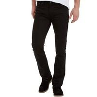 Nudie Jeans Mens Slim Jim Regular Fit Jeans Dry Black