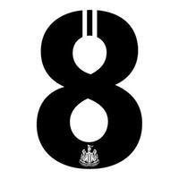 NUFC 2pk Weatherproof Stickers 8